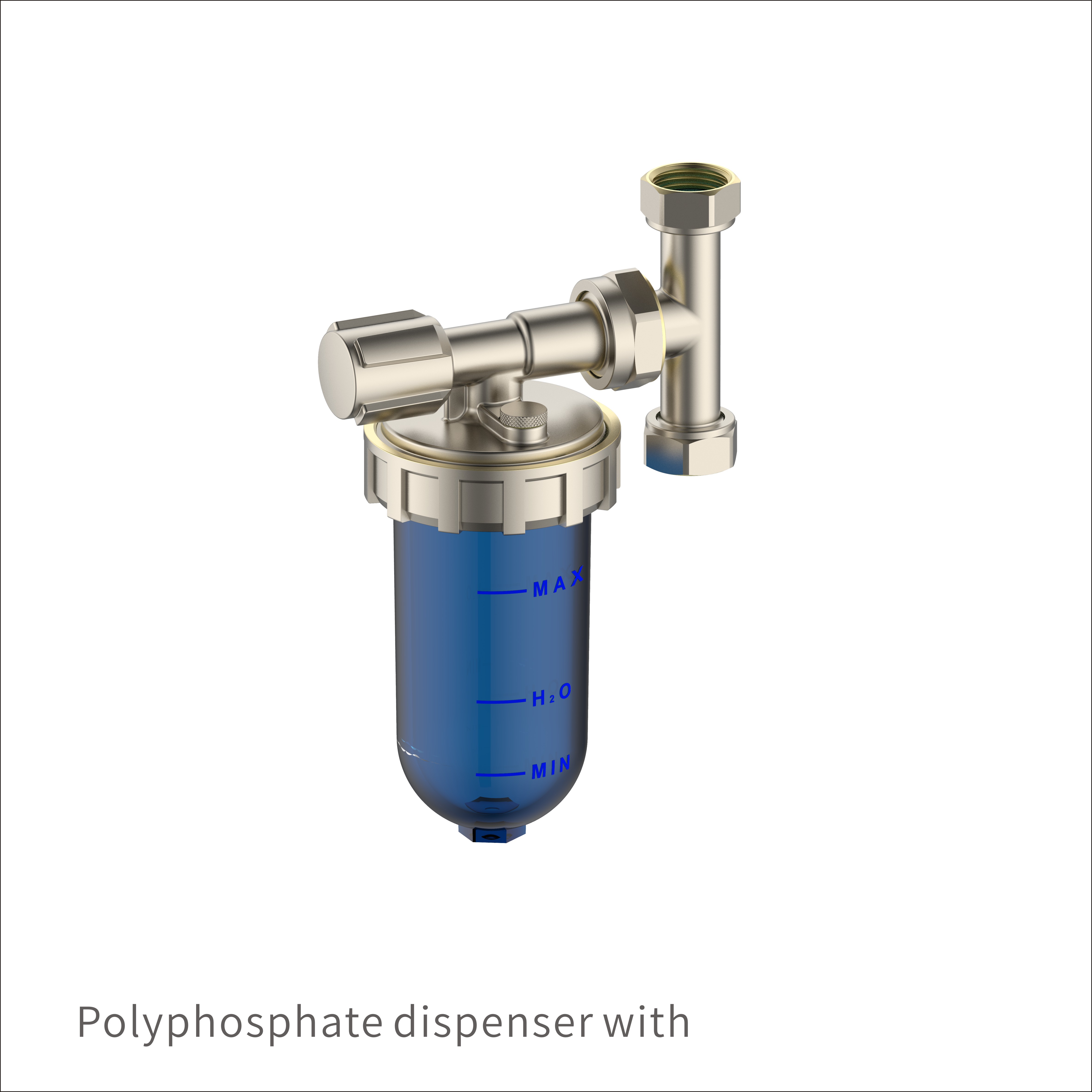 Polyphosphate Feeder with polyphosphate ball